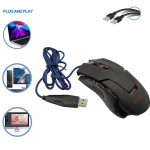 Souris X14 RGB, rétroéclairage coloré, 6 boutons, silencieuse, 4 vitesses, 3200 ug I, RVB, pour ordinateur portable