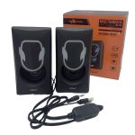 Haut-parleurs pour ordinateur 2.0 USB 6W M50