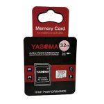Carte MicroSDHC YASOMA 32 Go Class 10 - Vitesse de lecture jusqu'à 20 Mo/s - Vitesse d'écriture jusqu'à 12 Mo/s