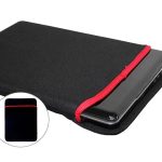Housse Ordinateur portable en Neoprène 15.6 Pouces Housse ordinateur - Noir / Rouge